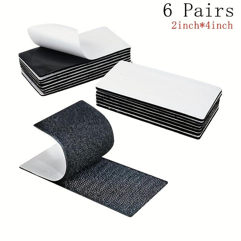 Heavy Duty Self Adhesive Strips 6 Pairs 5.08x10.16cm
