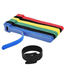 100pcs Owl Shaped Reusable Fastening Cable Ties for Cable Management