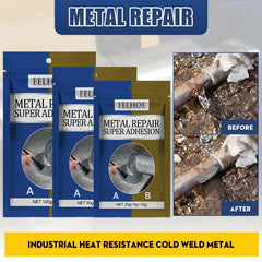 Metal Caster Glue Crack Sealant Fast Dry Heat Resistant Welding Repair Agent