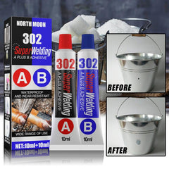 AB Casting Rubber Metal Repair Agent Welding Glue for Cracks Plugging