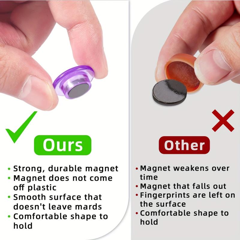 20pcs Small Round Fridge Magnets Whiteboard Mini Strong Magnets