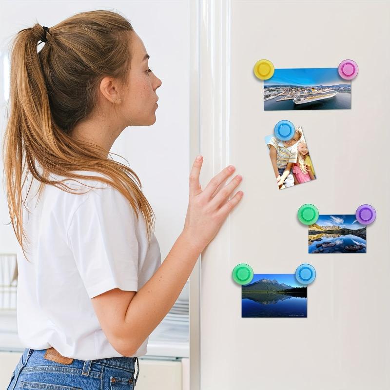 20pcs Small Round Fridge Magnets Whiteboard Mini Strong Magnets