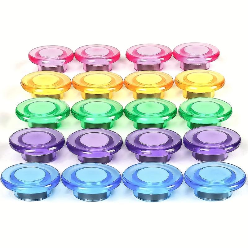 20pcs Small Round Fridge Magnets Whiteboard Mini Strong Magnets