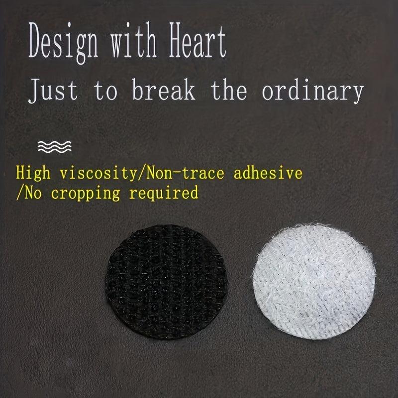 Self Adhesive Dots 200 Pcs 100 Pairs Sticky Back Hook And Loop Coins
