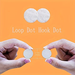 Self Adhesive Dots 200 Pcs 100 Pairs Sticky Back Hook And Loop Coins