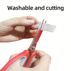 60pcs Reusable Transparent Tape Double Sided Washable Waterproof Wall Sticker
