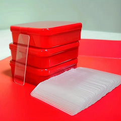 60pcs Reusable Transparent Tape Double Sided Washable Waterproof Wall Sticker