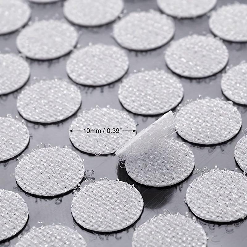200 Pcs Self Adhesive Fastener Tape Dots Strong Glue Hook Loop Tape