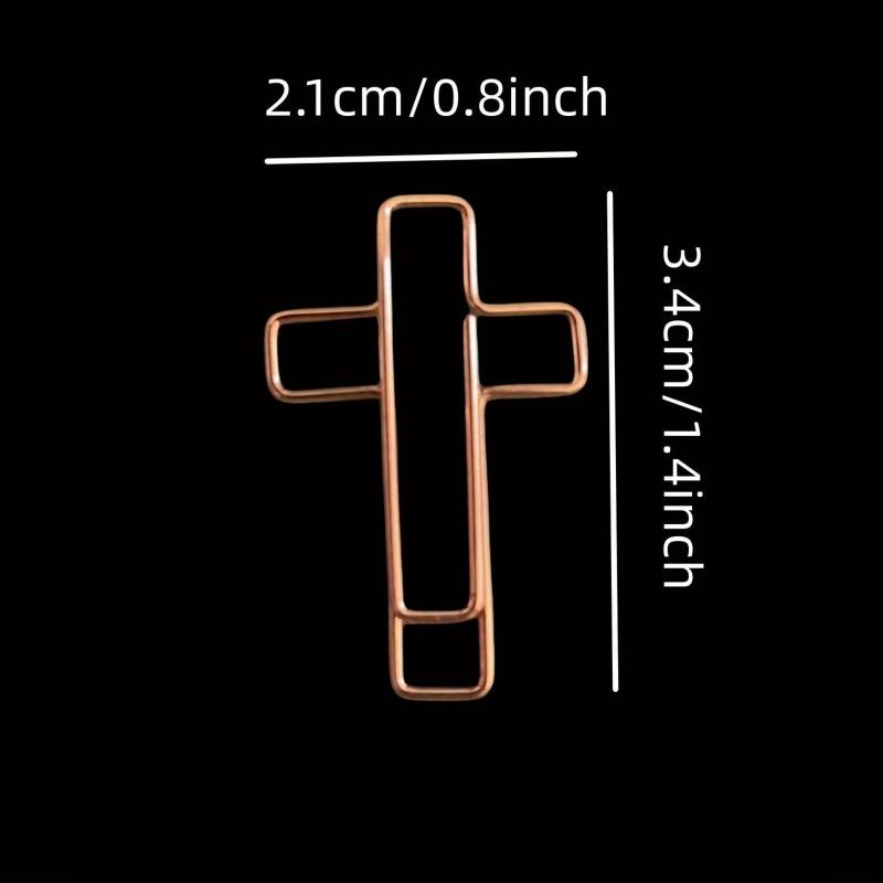 20pc Cross Paper Clips Fun Office Supplies for School, Weddings