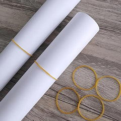 Yellow Rubber Band Ring Multifunctional Rubber Ring