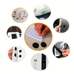 1500pcs 10mm Hook And Loop Dots Adhesive Coins for Classroom Office