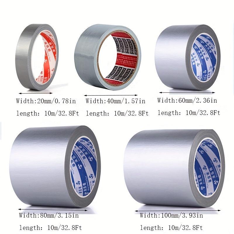 Duct Tape High Viscosity Silver Gray Tape DIY Home Decoration 10m