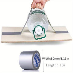 Duct Tape High Viscosity Silver Gray Tape DIY Home Decoration 10m