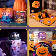 Halloween Sticker DIY Glass Window Decoration Stickers