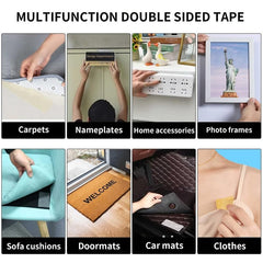 High Viscosity Double Sided Tape Carpet Leather Sewing Without Residue