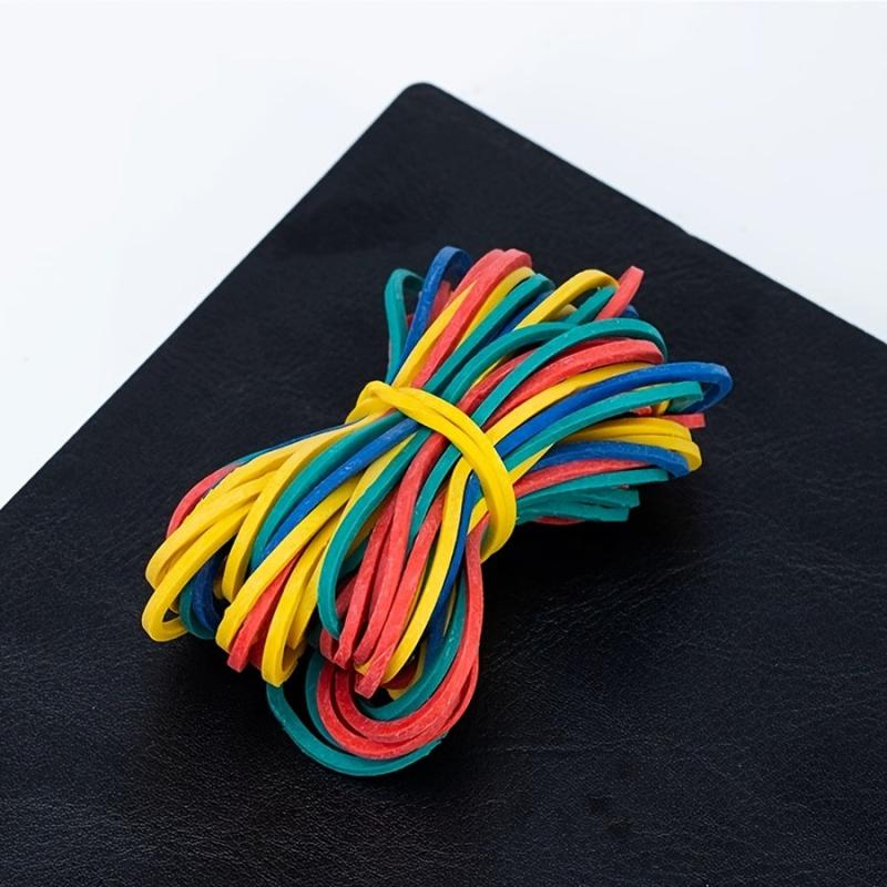 38mm Rubber Bands 200pcs Multiple Colors