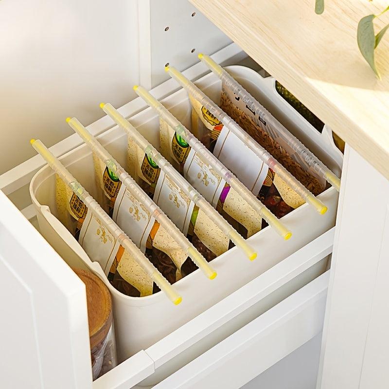6pcs Seal Bag Sealer For Snack Chips and Food Storage Clamp Stylish