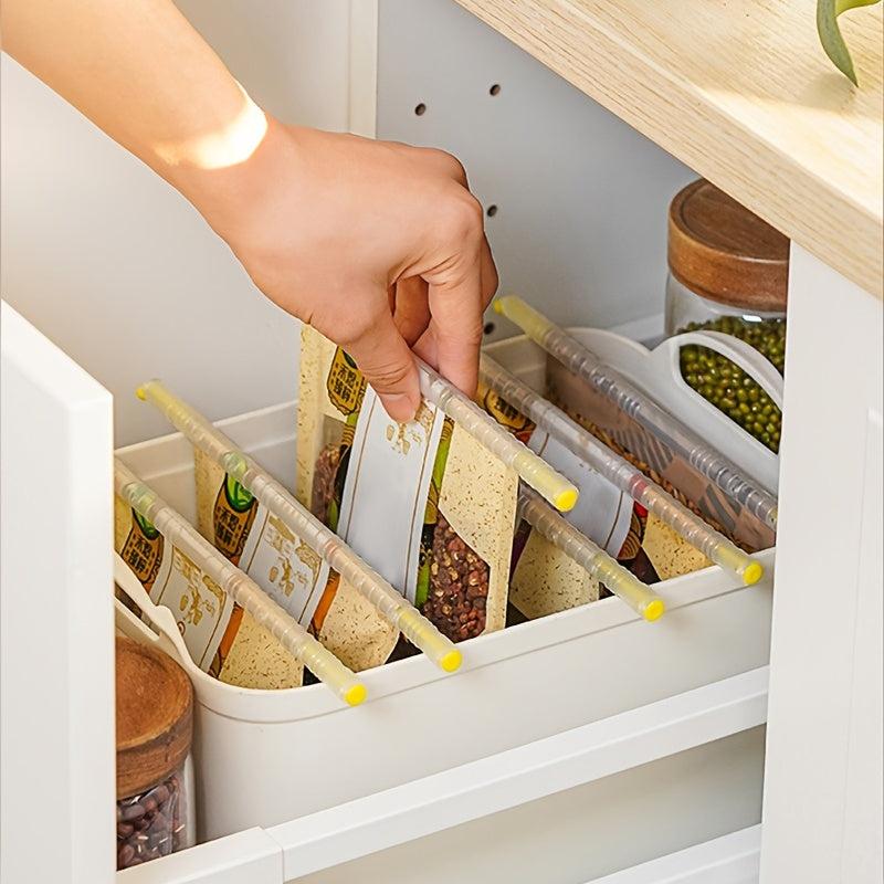 6pcs Seal Bag Sealer For Snack Chips and Food Storage Clamp Stylish