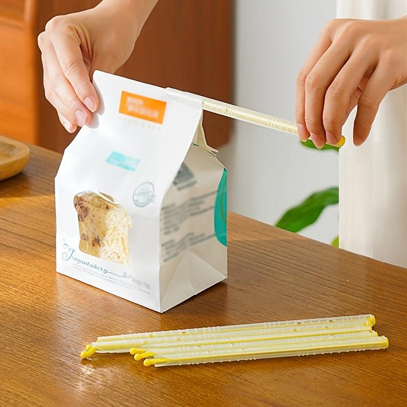 6pcs Seal Bag Sealer For Snack Chips and Food Storage Clamp Stylish