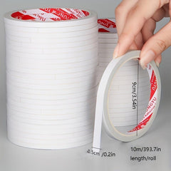 High Viscosity Double-sided Tape Hand Tear Thin Office Stationery DIY Home Decor