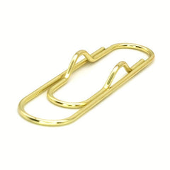 3pc Metal Pen Clips Functional Stationery Tool for Notebooks Journals Planners
