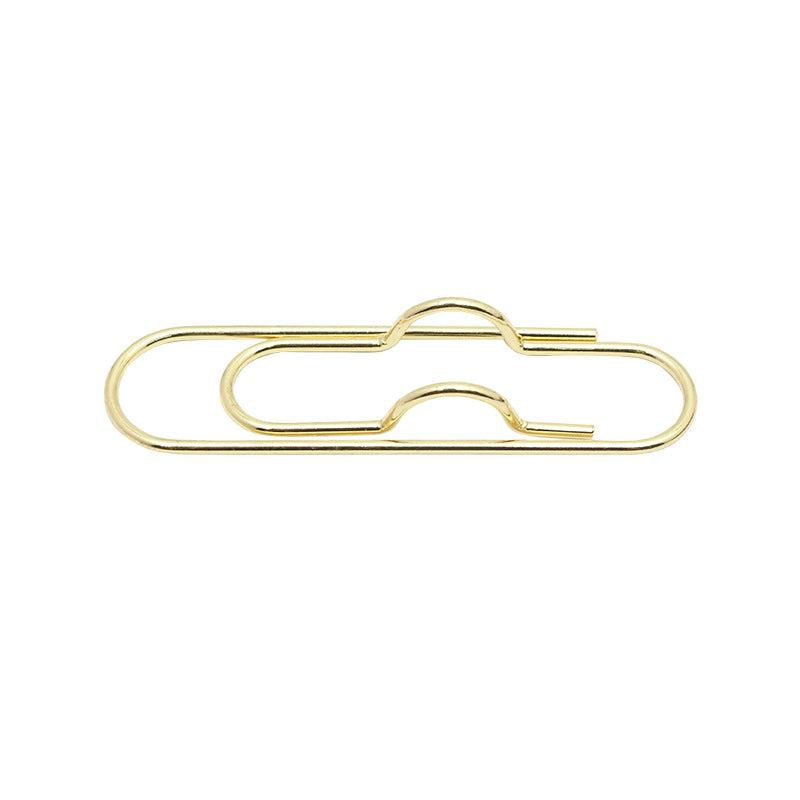 Metal Pen Clip for Notebook, Easy Carry Paper Clip Holder