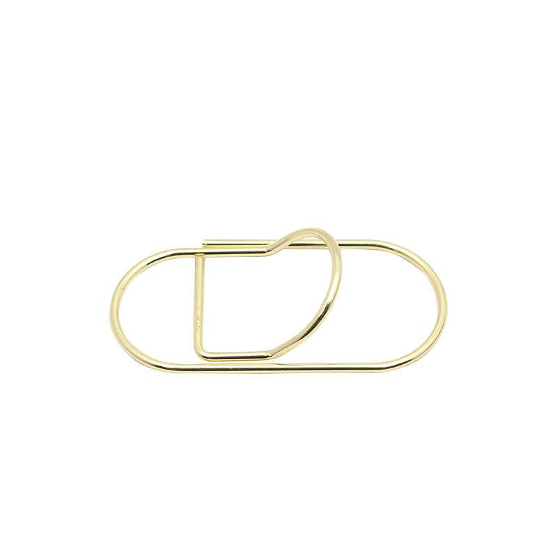 Metal Pen Clip for Notebook, Easy Carry Paper Clip Holder