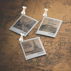 120pcs Clear Plastic Head Push Pins Tacks for Wall Corkboard Map Calendar Photo