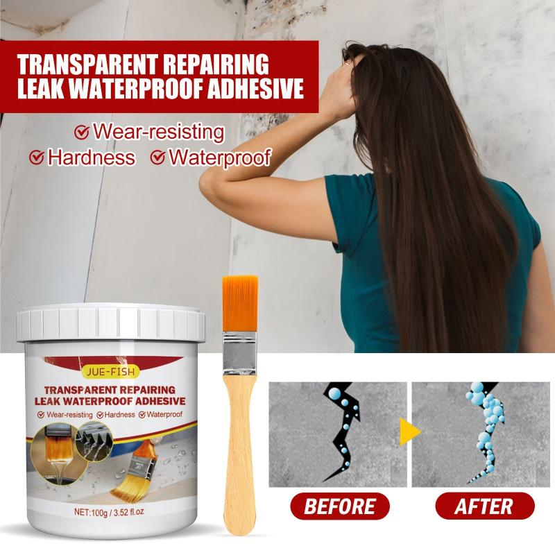 Waterproof Adhesive Transparent Leak Repair Floor Bathroom