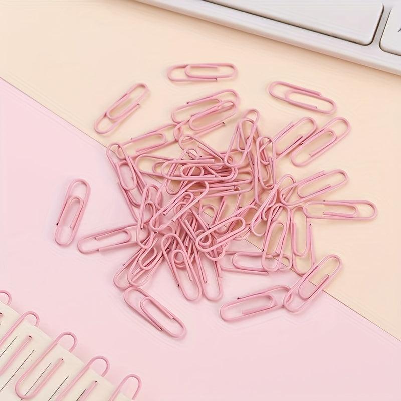 12pcs Macaron Mixed Paper Clip U Shape 50mm 33mm