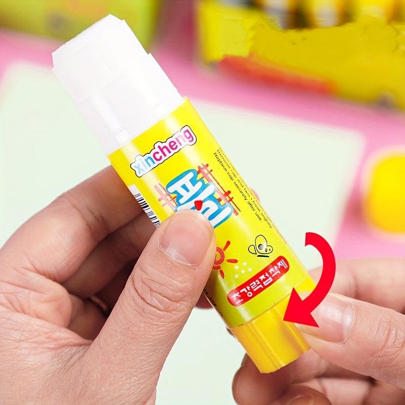 3pcs Solid Glue Student Glue Stick High Viscosity