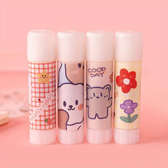 Student DIY Hand Solid Glue Stick 4 Packs