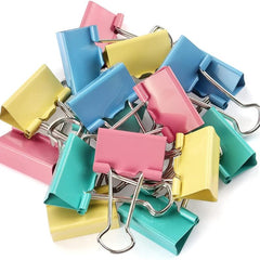 Colorful Binder Long Tail Clips Pack of 10pcs