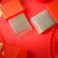 60pcs Non-marking Double Sided Transparent Adhesive Stickers Boxed Fi