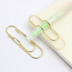 Long Tail Clip Metal Pen Holder 8pcs