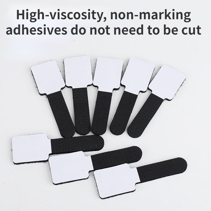 10pcs Cable Storage Magic Sticker Self adhesive Cable Organizer