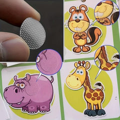500pcs Waterproof Double Sided Tape Self Adhesive Round Coin Transparent