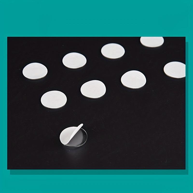 150 Transparent Circular Ornaments Nano Double-sided Adhesive