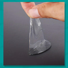 150 Transparent Circular Ornaments Nano Double-sided Adhesive