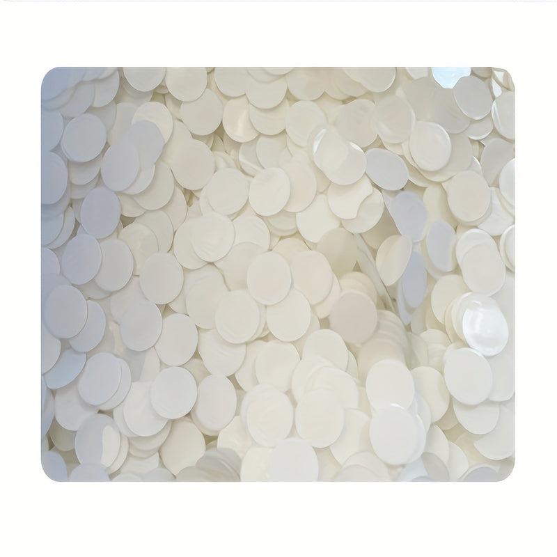 150 Transparent Circular Ornaments Nano Double-sided Adhesive