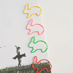 50pcs Mixed Rabbit Bunny Paper Clips Party Favors