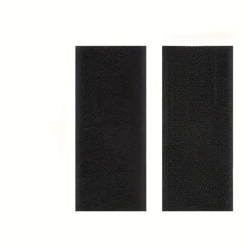 4 Pairs Heavy Duty Adhesive Hook & Loop Tape Strips 5x10 16 Cm