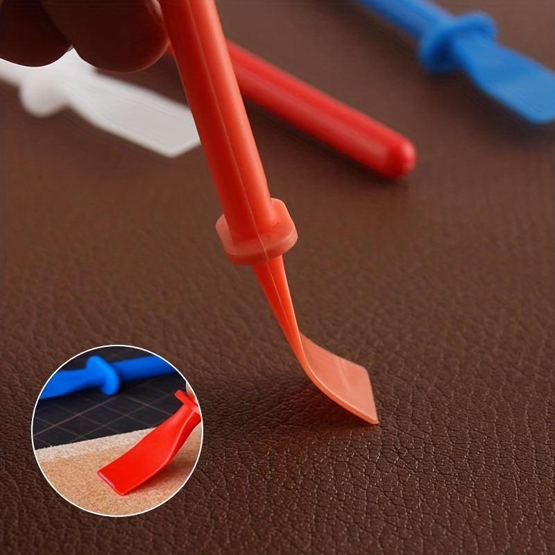 2pcs Leather Glue Spreaders Colored Polypropylene Applicator Painting Scrapers