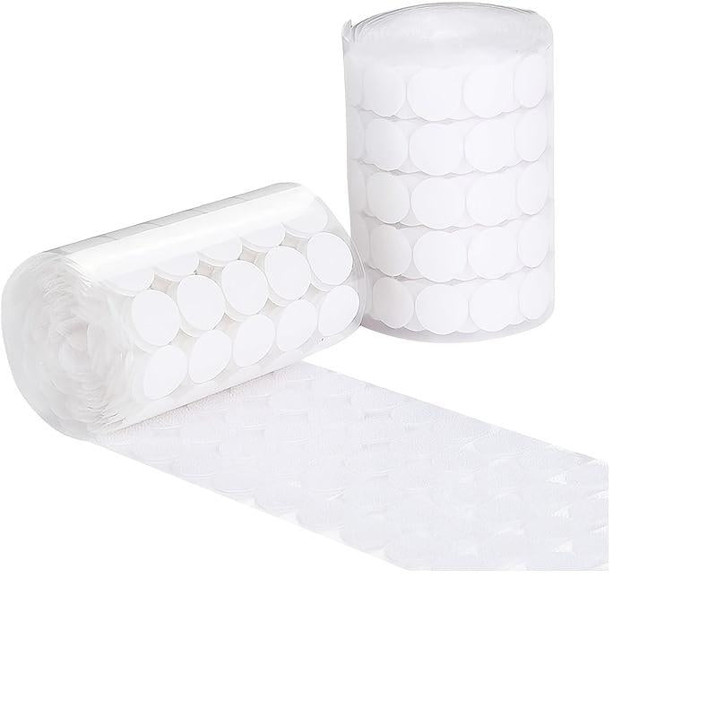 Self Adhesive Dot 200 Pcs 1 Diameter Sticky Back Hook And Loop Coins