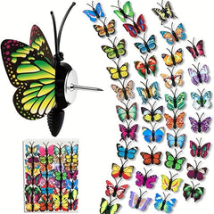3D Butterfly Pushpins Decorative Cork Board Nails