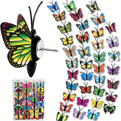 3D Butterfly Pushpins Decorative Cork Board Nails