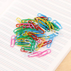 70 Colored 28mm Pins Bookmarks and Paper Clips for Binders