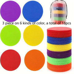 18pcs Carpet Markers & 10 Glue Dot Markers for Teachers Classroom Sitting