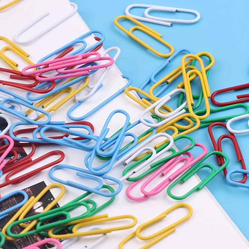 Colorful Paper Clip Folder for Storage and Organization