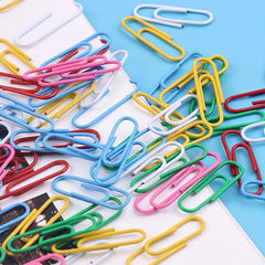 Colorful Paper Clip Folder for Storage and Organization